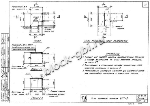 Балка тоннелей БТ 4
