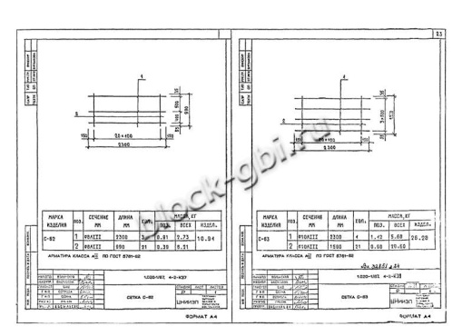 Диафрагма жесткости 2ДП 32.42