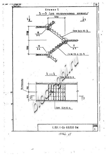 Лестничный марш 1ЛМ 20.12.10-4-с