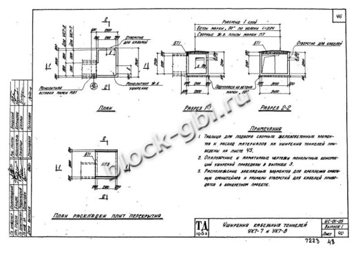 Балка тоннелей БТ 4