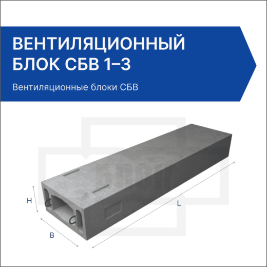 Вентиляционный блок СБВ 1–3