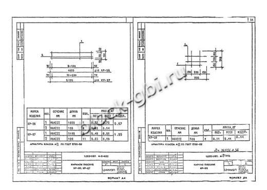 Диафрагма жесткости 2ДП 32.48
