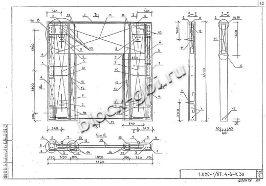 Диафрагма жесткости ДП 32.43