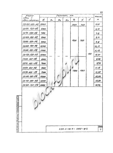 Свая СО 100.120 Свая СО 100.120