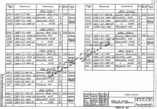 Элемент свода ЭР 36-2 Элемент свода ЭР 36-2