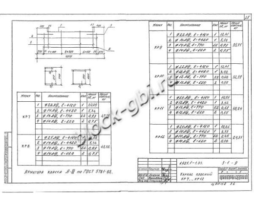 Ригель РЖ 8.52-11 Ригель РЖ 8.52-11