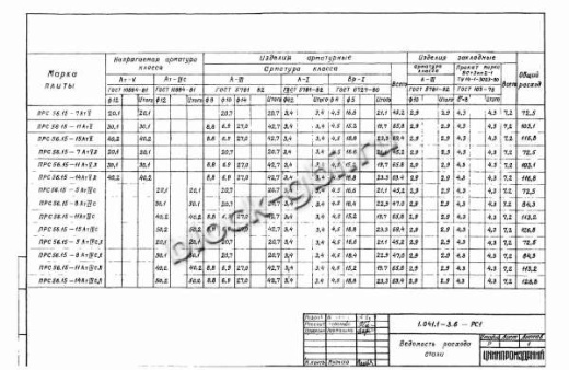 Плита ПРС 56.15-14