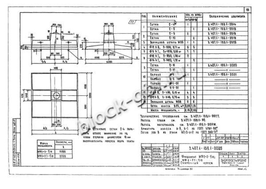 Фундамент МФ2х2-1/10 Фундамент МФ2х2-1/10