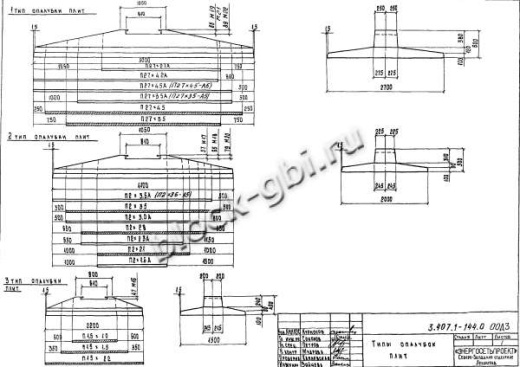 Фундамент Ф2.7х4.5-А-350 Фундамент Ф2.7х4.5-А-350