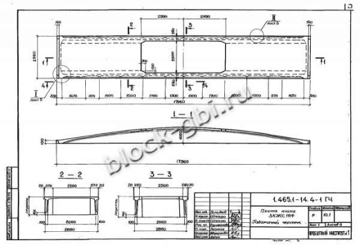 Плита-оболочка 3КЖС 18Ф-11