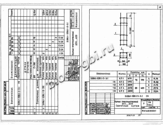 Колонна коллекторов К-36
