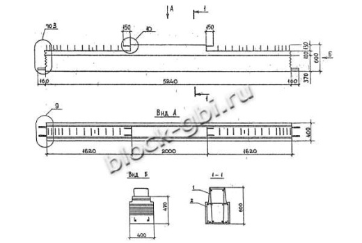 Ригель РП 6.2.53-2 С Ригель РП 6.2.53-2 С