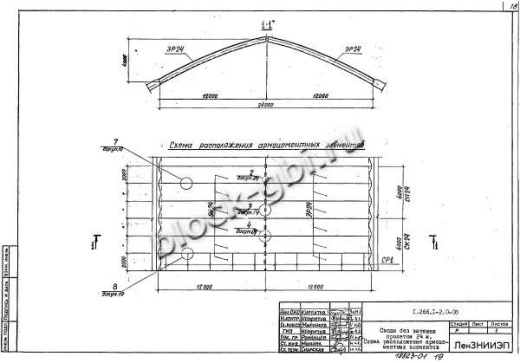 Элемент свода ЭР 24-1 Элемент свода ЭР 24-1