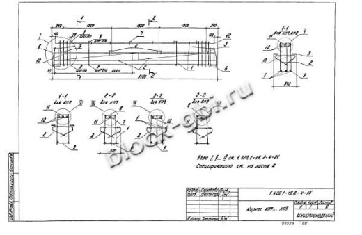 Ригель РЛ1-2-2